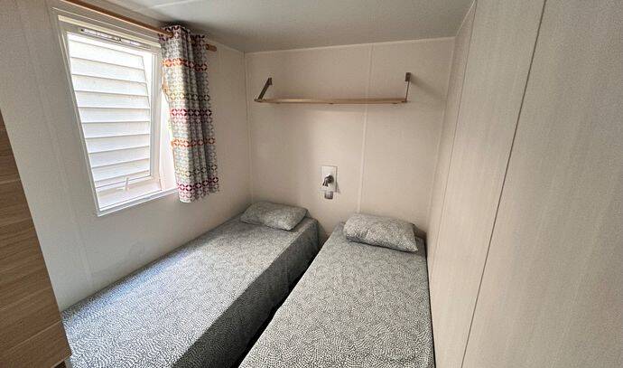 Mobil-home | Comfort | 2 Ch. | 4 pers. | Terrasse surélevée non couverte | A/C 6