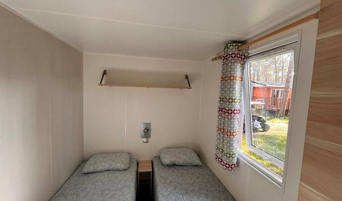 Mobil-home | Comfort | 2 Ch. | 4 pers. | Terrasse surélevée non couverte | A/C 5
