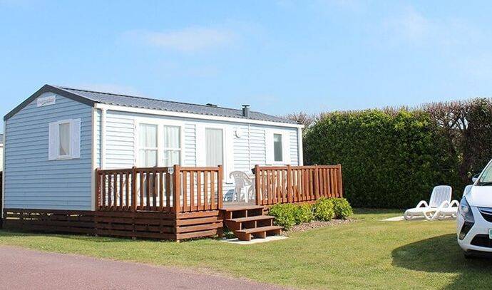 Mobil-home | Comfort | 2 Ch. | 4 pers. | Terrasse surélevée non couverte | TV 0