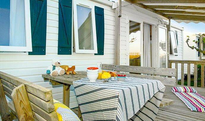 Mobil-home | Comfort | 2 Ch. | 4 pers. | Terrasse surélevée 1