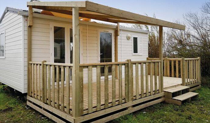 Mobil-home | Comfort | 2 Ch. | 4 pers. | Terrasse surélevée 0