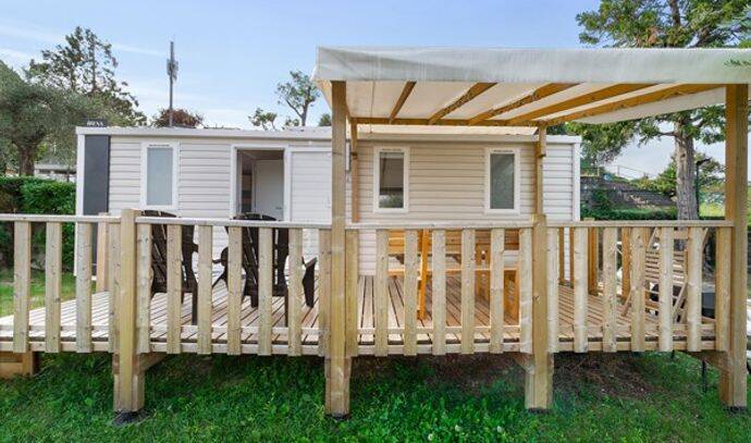 Mobil-home | Comfort | 2 Ch. | 4 pers. | Terrasse surélevée | A/C 3