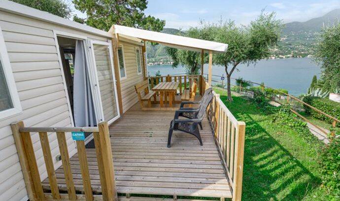Mobil-home | Comfort | 2 Ch. | 4 pers. | Terrasse surélevée | A/C 2
