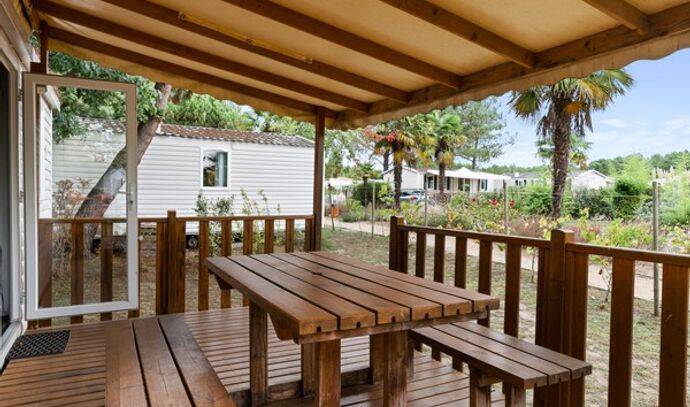 Mobil-home | Comfort | 2 Ch. | 4 pers. | Terrasse surélevée 3