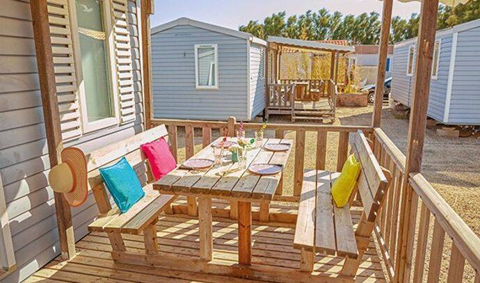 Mobil-home | Comfort | 2 Ch. | 4 pers. | Terrasse surélevée 1