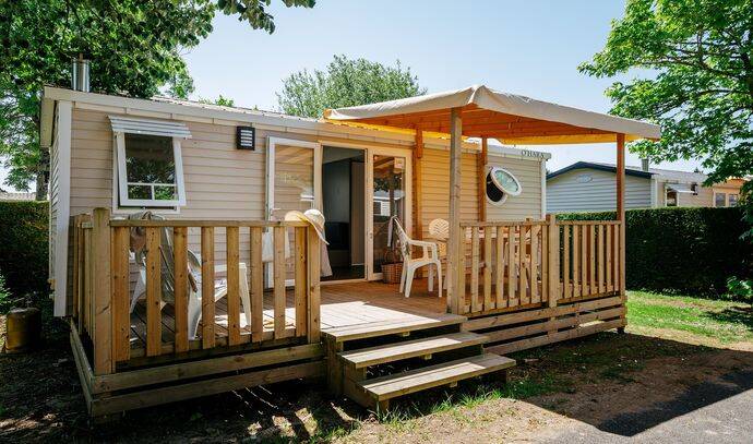 Mobil-home | Comfort | 2 Ch. | 4 pers. | Terrasse surélevée | TV 0