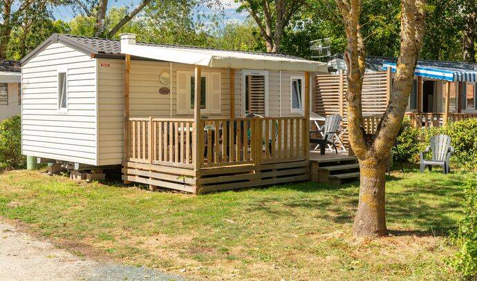 Mobil-home | Comfort | 2 Ch. | 4 pers. | Terrasse surélevée | TV 0