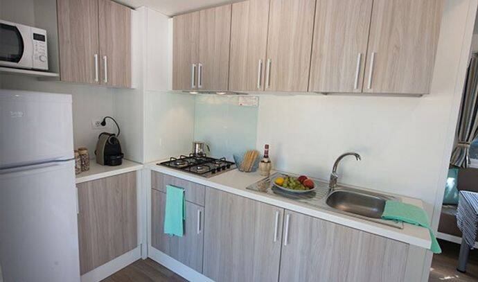 Mobil-home | Comfort | 2 Ch. | 4 pers. | Terrasse surélevée | A/C 3
