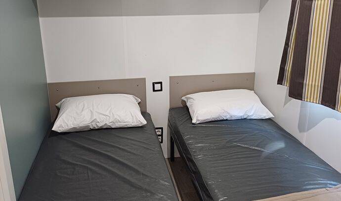Mobil-home | Comfort | 3 Ch. | 4/6 pers. | Terrasse simple | A/C 4