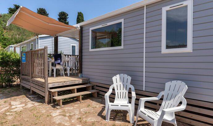 Mobil-home | Comfort | 2 Ch. | 4/6 pers. | Terrasse simple | A/C 2