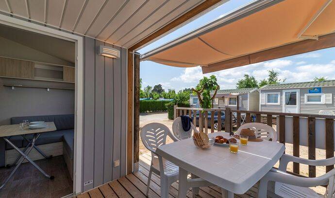 Mobil-home | Comfort | 2 Ch. | 4/6 pers. | Terrasse simple | A/C 1