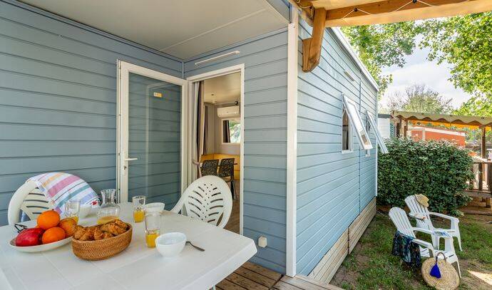 Mobil-home | Comfort | 2 Ch. | 4/6 pers. | Terrasse simple | A/C 1