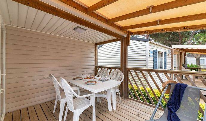 Mobil-home | Comfort | 2 Ch. | 4/6 pers. | Terrasse simple | A/C 1
