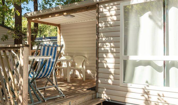 Mobil-home | Comfort | 2 Ch. | 4/6 pers. | Terrasse simple | A/C 1
