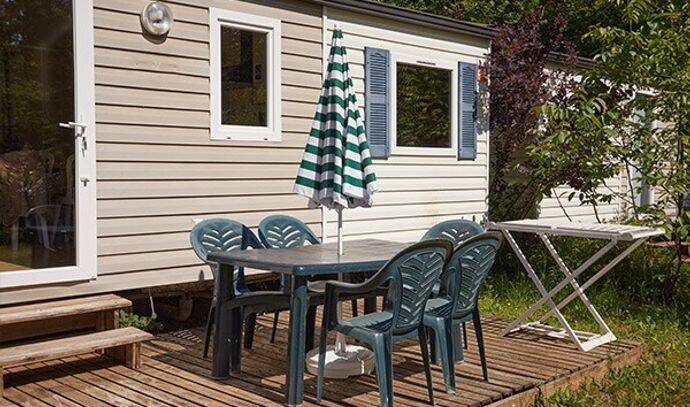 Mobil-home | Comfort | 2 Ch. | 4/6 pers. | Terrasse simple | A/C 2