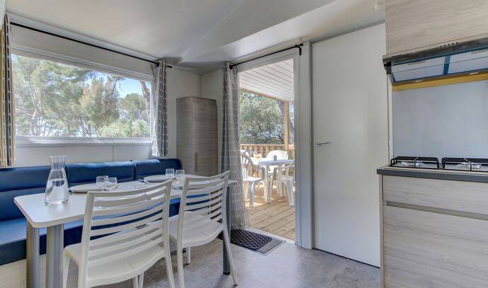 Mobil-home | Comfort | 2 Ch. | 4/6 pers. | Terrasse simple | A/C 1