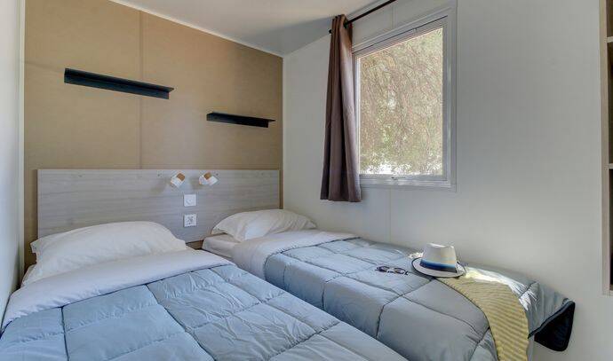 Mobil-home | Comfort | 2 Ch. | 4/6 pers. | Terrasse simple | A/C 4