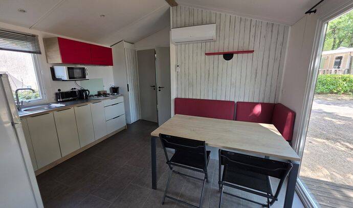 Mobil-home | Comfort | 2 Ch. | 4/6 pers. | Terrasse simple | A/C 1
