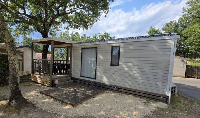 Mobil-home | Comfort | 2 Ch. | 4/6 pers. | Terrasse simple | A/C 0