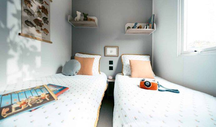 Mobil-home | Comfort | 2 Ch. | 4/6 pers. | Terrasse simple | A/C 4