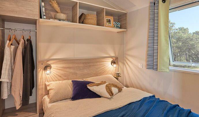 Mobil-home | Comfort | 2 Ch. | 4/6 pers. | Terrasse simple | A/C 4