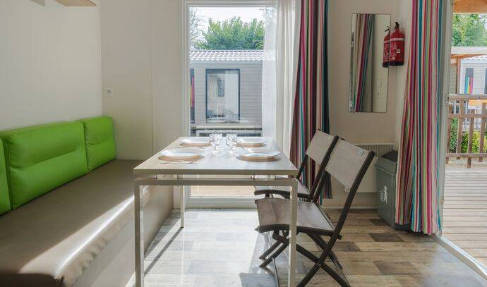 Mobil-home | Comfort | 2 Ch. | 4/6 pers. | Terrasse simple | A/C 3