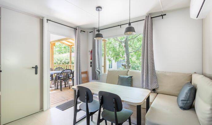 Mobil-home | Comfort | 2 Ch. | 4/6 pers. | Terrasse simple | A/C 2