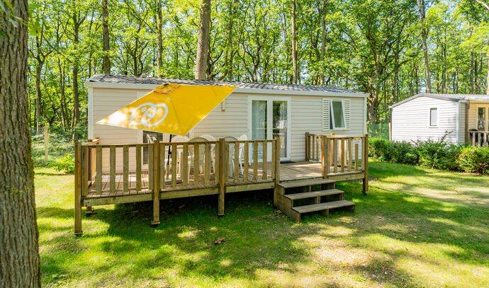 Mobil-home | Comfort | 2 Ch. | 4/6 pers. | Terrasse surélevée non couverte | A/C 0