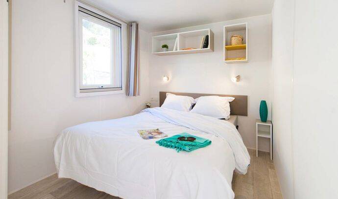 Mobil-home | Comfort | 2 Ch. | 4/6 pers. | Terrasse surélevée | A/C | TV 3