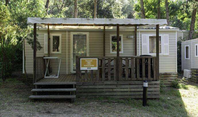 Mobil-home | Comfort | 2 Ch. | 4/6 pers. | Terrasse surélevée | A/C | TV 0