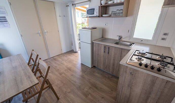 Mobil-home | Comfort | 2 Ch. | 5 pers. | Terrasse surélevée non couverte 1