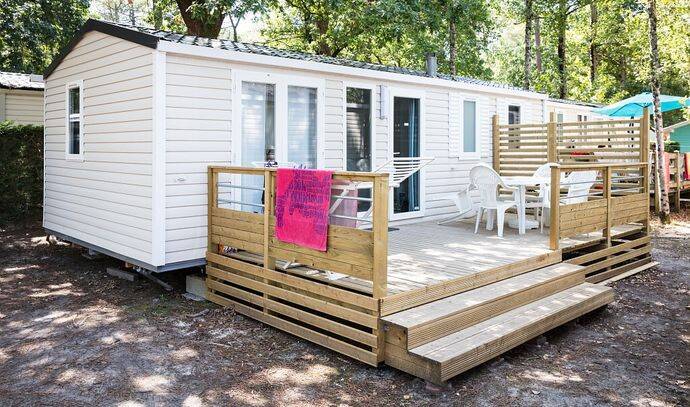 Mobil-home | Comfort | 2 Ch. | 5 pers. | Terrasse surélevée non couverte 0