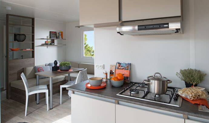 Mobil-home | Comfort | 2 Ch. | 5 pers. | Terrasse surélevée | A/C 1