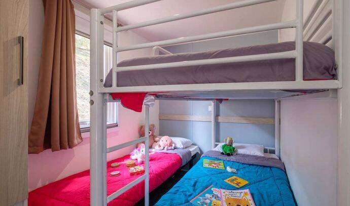 Mobil-home | Comfort | 2 Ch. | 5 pers. | Terrasse surélevée | A/C | TV 4