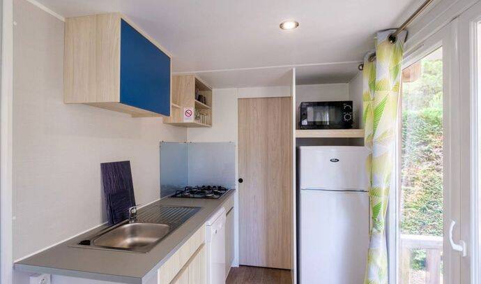 Mobil-home | Comfort | 2 Ch. | 5 pers. | Terrasse surélevée | A/C | TV 2