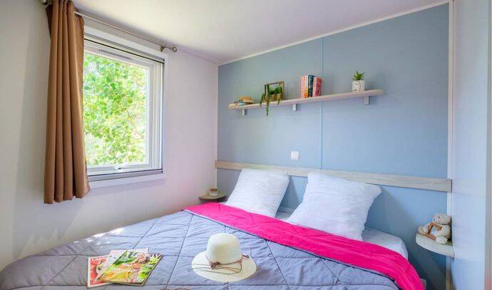 Mobil-home | Comfort | 2 Ch. | 5 pers. | Terrasse surélevée | A/C | TV 3