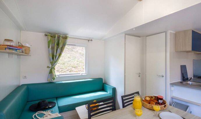 Mobil-home | Comfort | 2 Ch. | 5 pers. | Terrasse surélevée | A/C | TV 1