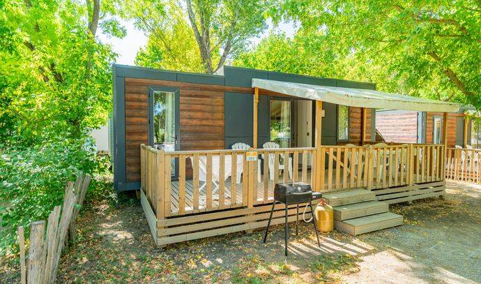 Mobil-home | Comfort | 2 Ch. | 5 pers. | Terrasse surélevée | A/C | TV 1