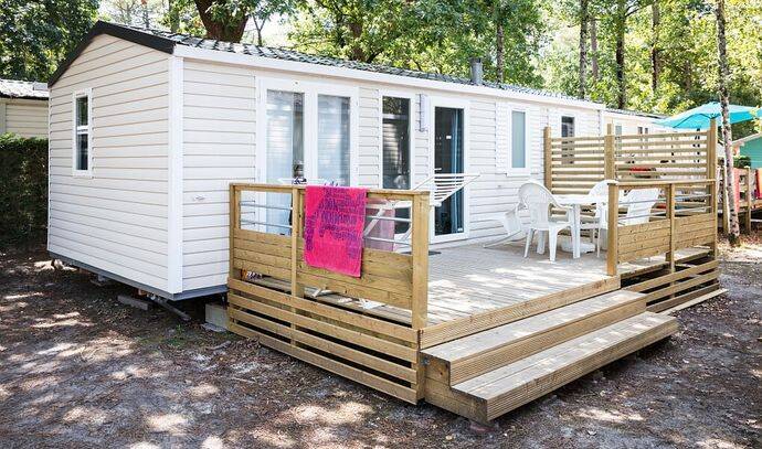 Mobil-home | Comfort | 2 Ch. | 6 pers. | Terrasse surélevée non couverte 0