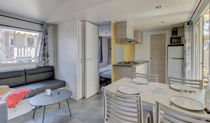 Mobil-home | Comfort | 3 Ch. | 5 pers. | Terrasse Lounge | A/C 3