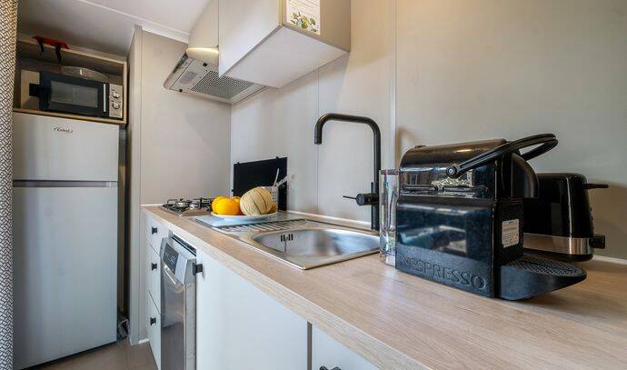 Mobil-home | Comfort | 3 Ch. | 6 pers. | Terrasse couverte | A/C 3
