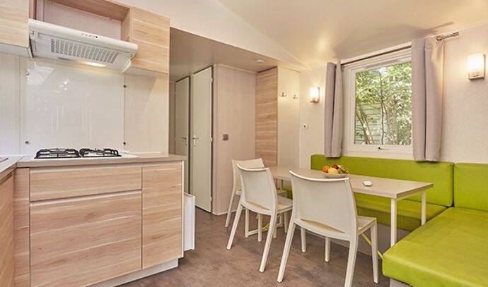 Mobil-home | Comfort | 3 Ch. | 6 pers. | Terrasse simple | A/C | TV 2