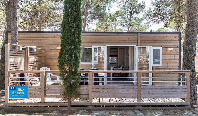 Mobil-home | Comfort | 3 Ch. | 6 pers. | Terrasse surélevée non couverte | A/C 0