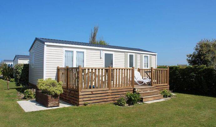 Mobil-home | Comfort | 3 Ch. | 6 pers. | Terrasse surélevée non couverte | TV 0