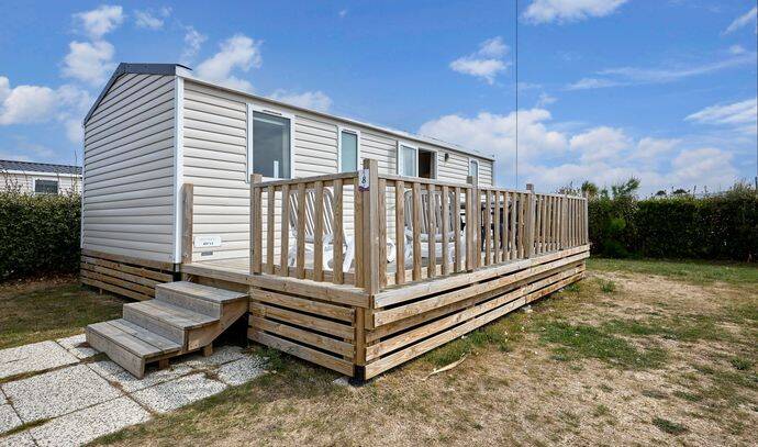 Mobil-home | Comfort | 3 Ch. | 6 pers. | Terrasse surélevée non couverte | TV 0