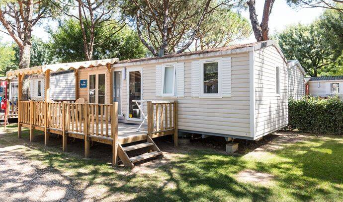 Mobil-home | Comfort | 3 Ch. | 6 pers. | Terrasse surélevée | A/C 0