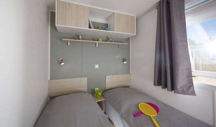 Mobil-home | Comfort | 3 Ch. | 6 pers. | Terrasse surélevée | A/C 5