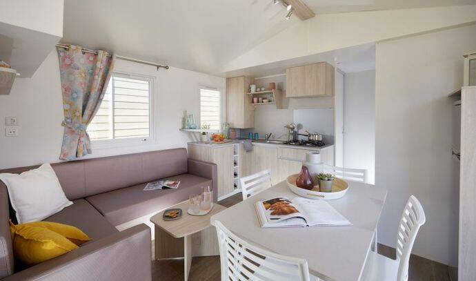 Mobil-home | Comfort | 3 Ch. | 6 pers. | Terrasse surélevée | A/C 5