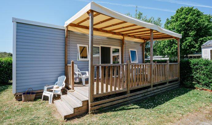 Mobil-home | Comfort | 3 Ch. | 6 pers. | Terrasse surélevée | A/C 0