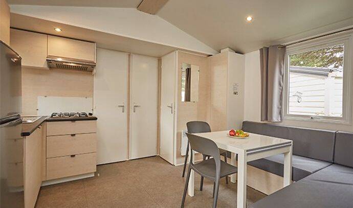 Mobil-home | Comfort | 3 Ch. | 6 pers. | Terrasse surélevée | A/C 0